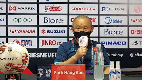 Huấn luyện viên Park Hang -seo: ''Thái Lan là đội mạnh nhưng chưa có gì nổi bật'' 